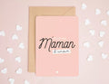 Carte - Pour ma maman d'amour